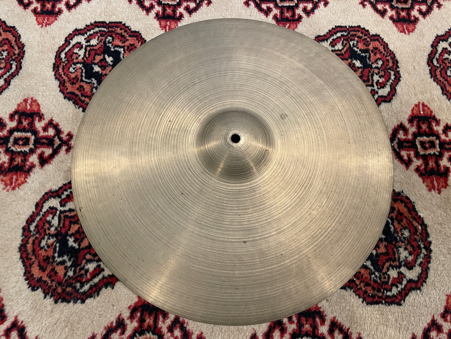 16" Zildjian A 1940s-50s Trans Stamp Crash Cymbal 913g #732 *Video Demo*
