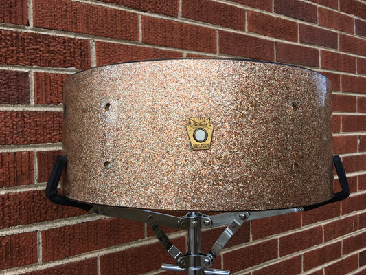 1966 Ludwig Pioneer Snare Drum Shell Champagne Sparkle