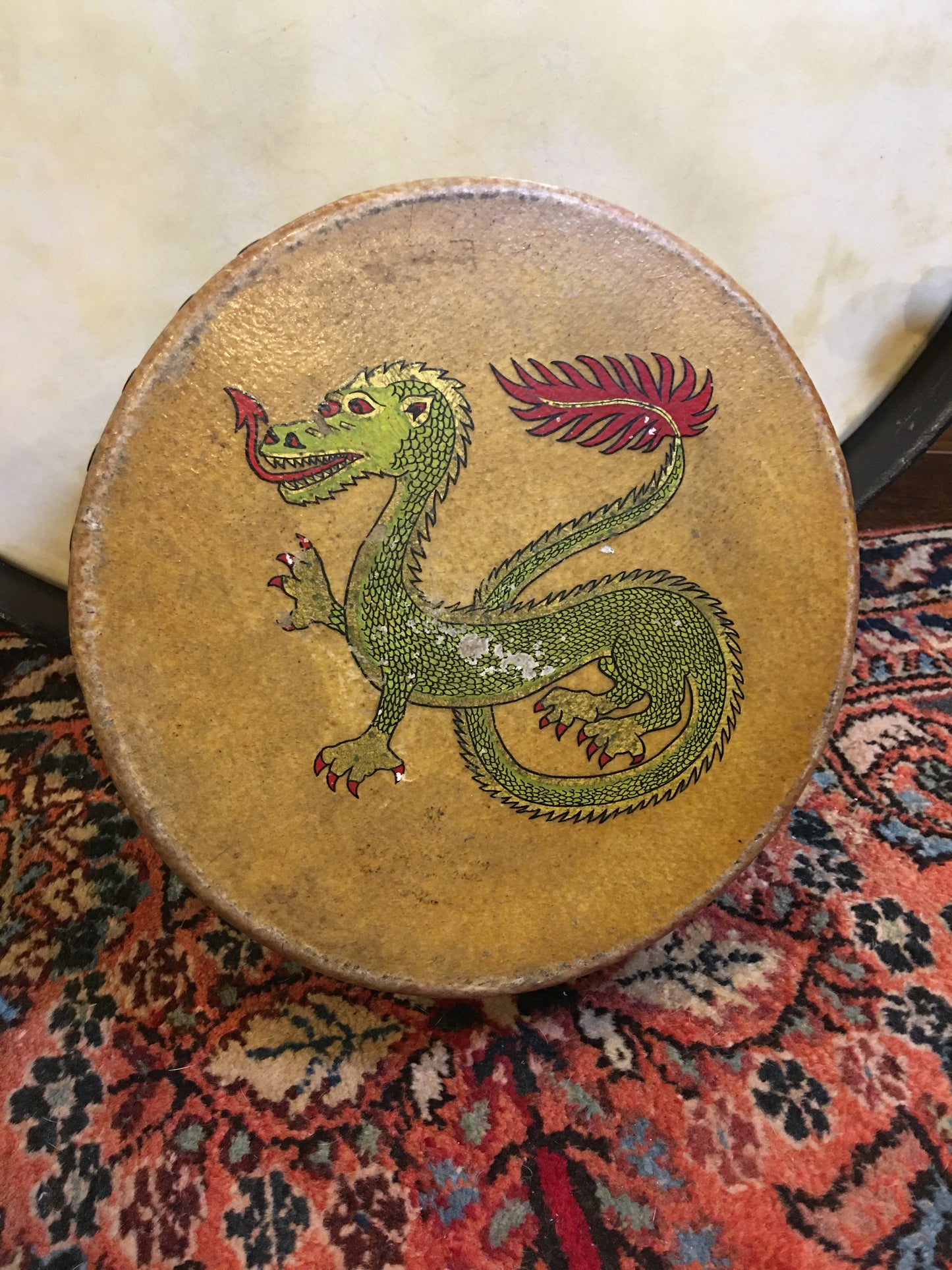 1920s/1930s Ludwig & Ludwig 4x10 Chinese Tack Dragon Tom Drum Leedy