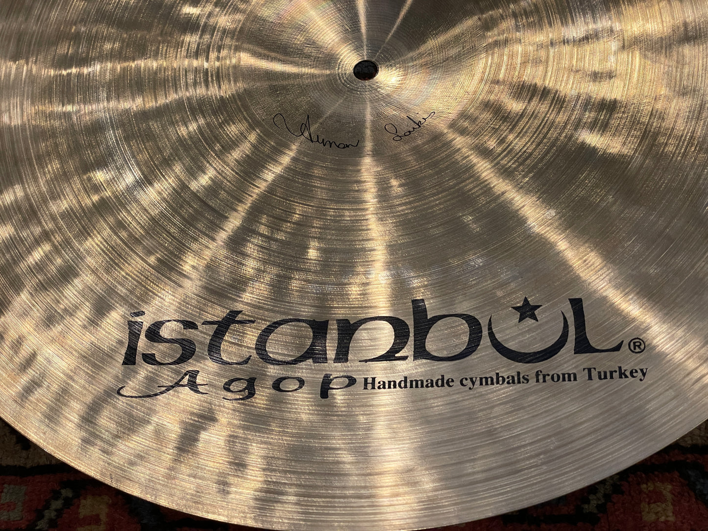 20" Istanbul Agop Traditional Dark Crash Cymbal 1698g *Video Demo*