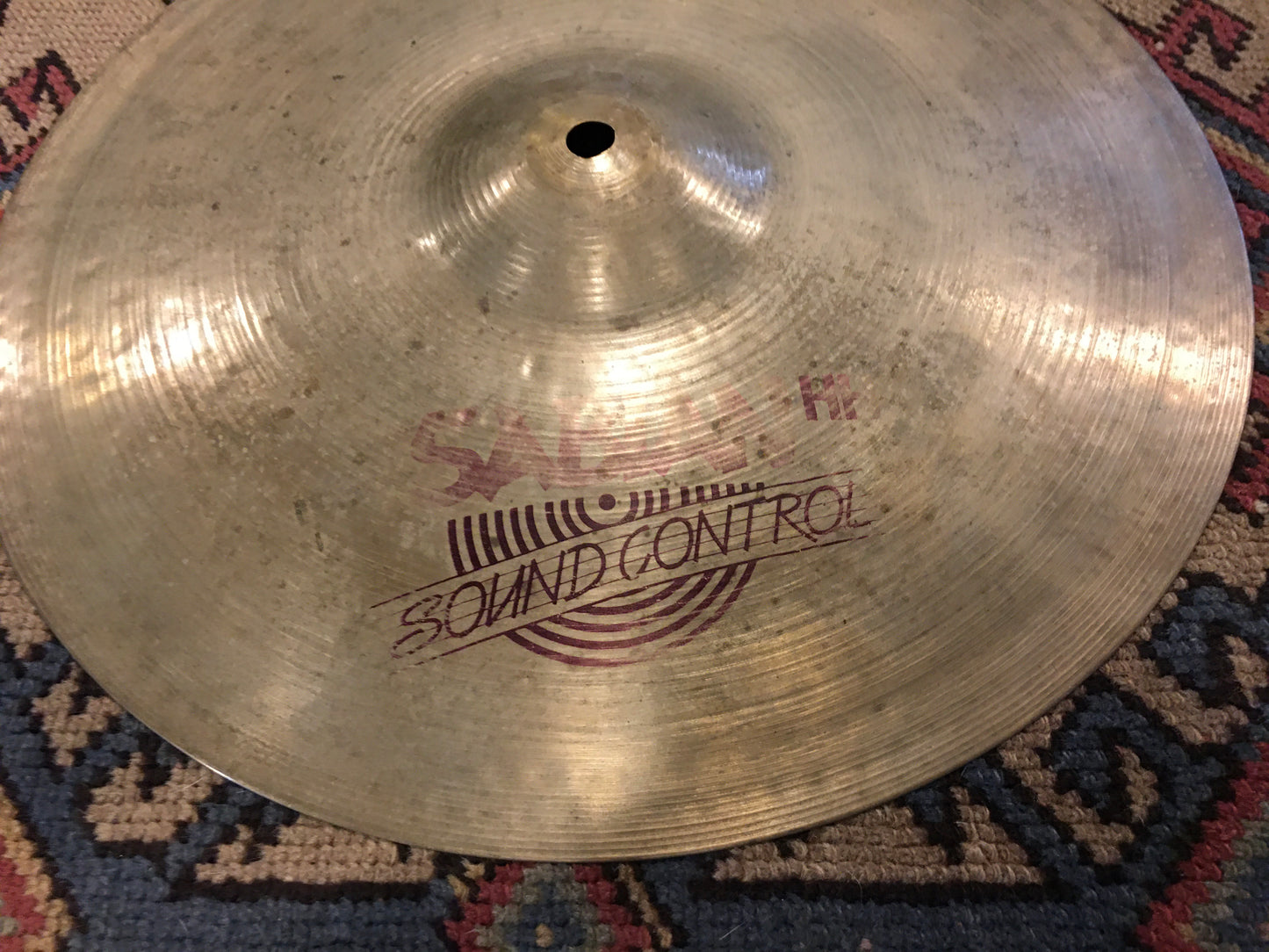 14" Sabian HH Sound Control Red Label Crash / Splash Cymbal 620g *Sound File*