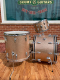 1964 Ludwig Super Classic Drum Set Champagne Sparkle 22/13/16