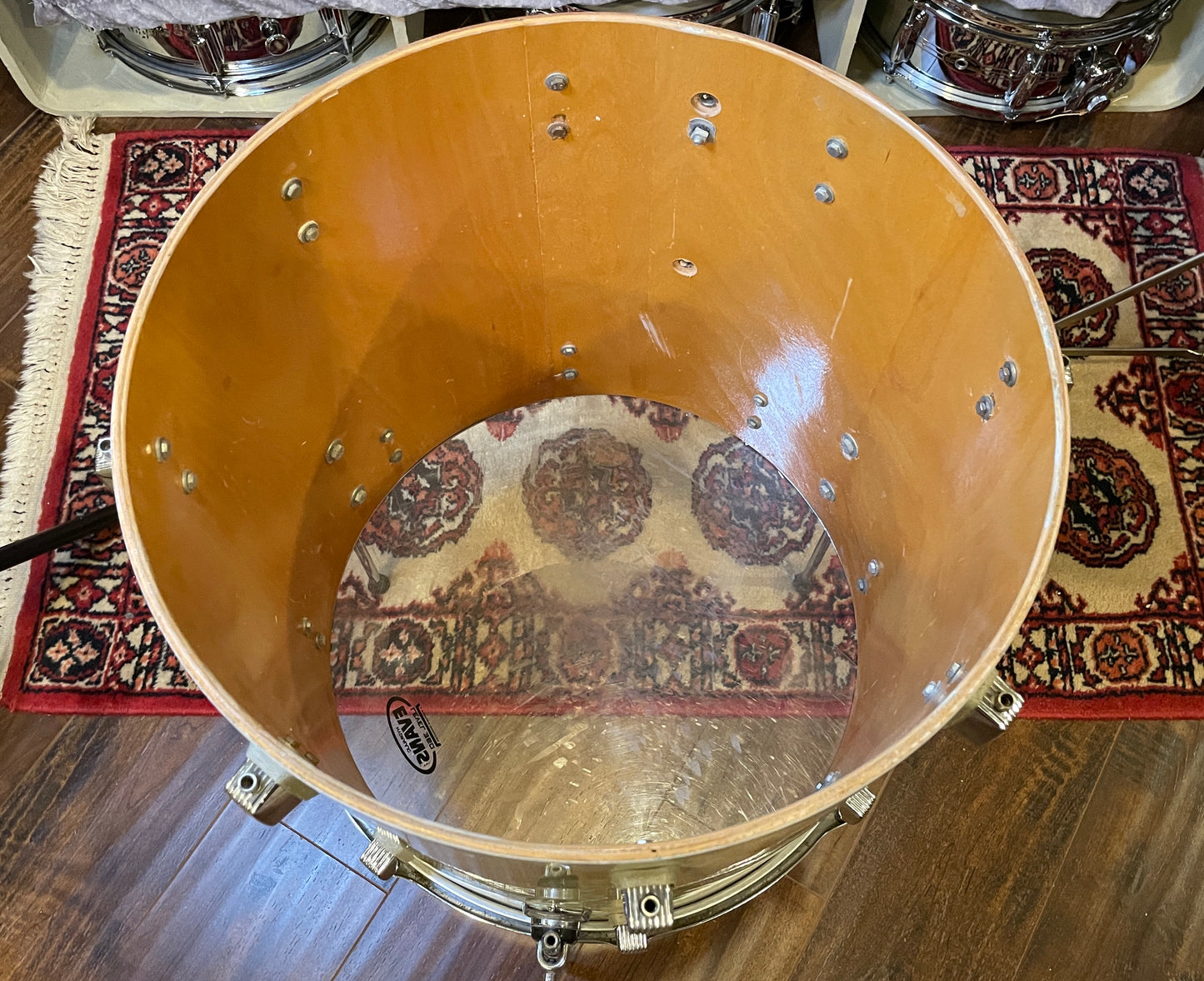 Trixon 16x16 Floor Tom Drum White Marine Pearl
