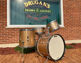 1965 Ludwig Club Date Drum Set w/ Pioneer Snare Champagne Sparkle