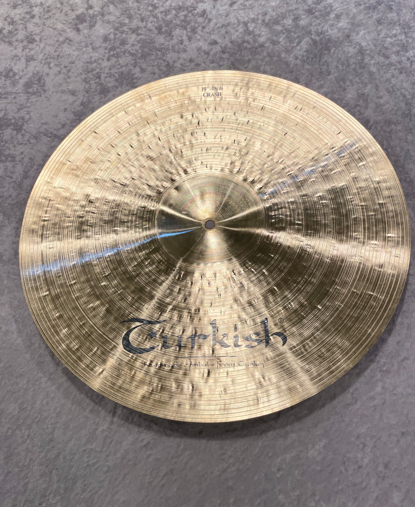 19" Turkish Cymbals Classic Series Crash Cymbal 1626g *Sound File*