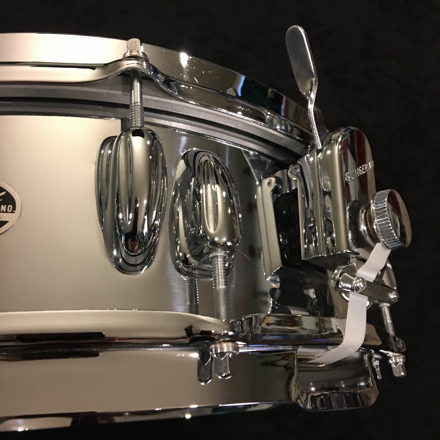 1970 Slingerland Buddy Rich 4X14 Chrome Over Wood 3 ply Snare Drum