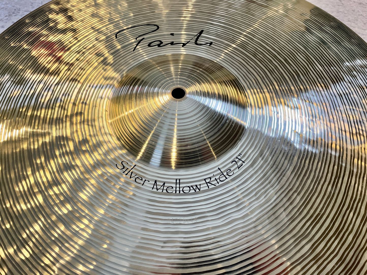 21" Paiste Silver Mellow Ride Cymbal 2558g