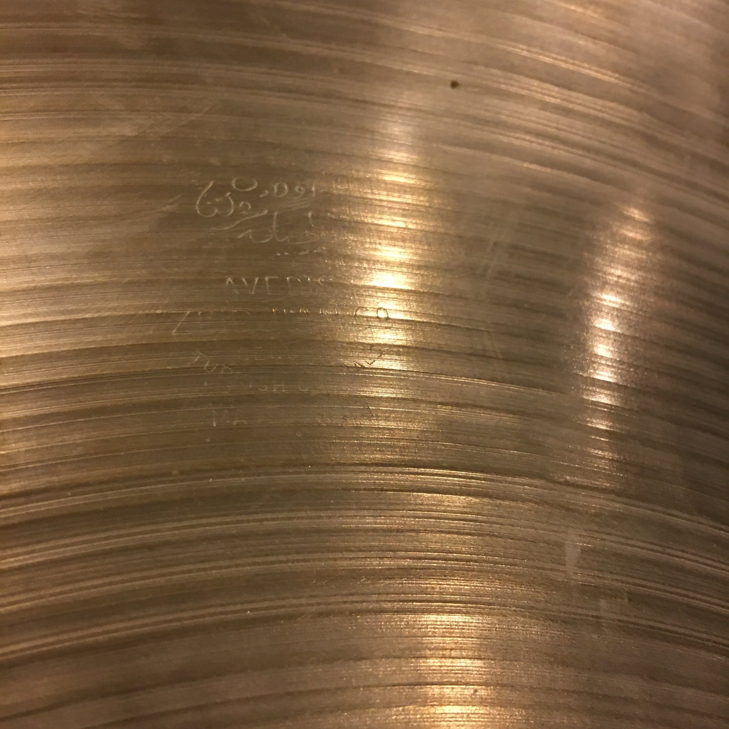 20" Zildjian A 1970s Swish China Cymbal 1964g #634