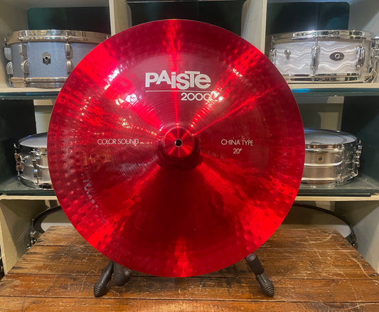 20" Paiste 1990 2000 Color Sound China Type Cymbal 1786g