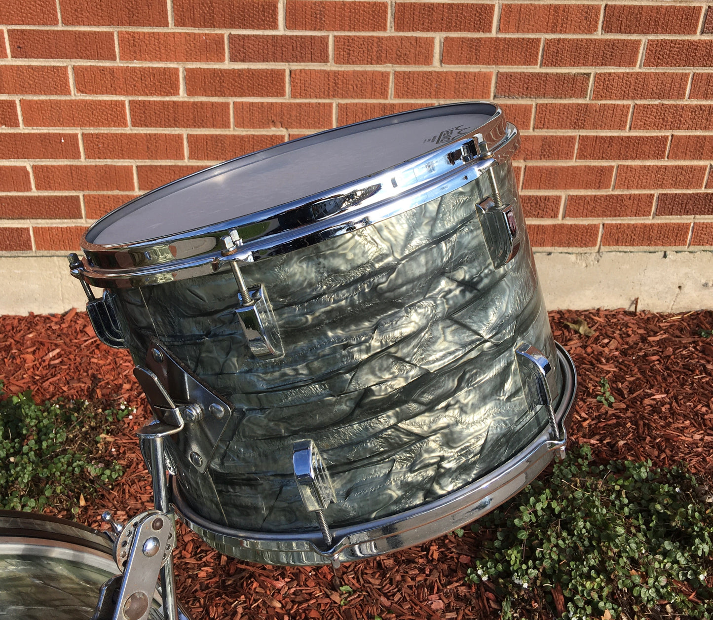 1960s Leedy Shelly Manne 22/13/16 Light (Sky) Blue Pearl Drum Set