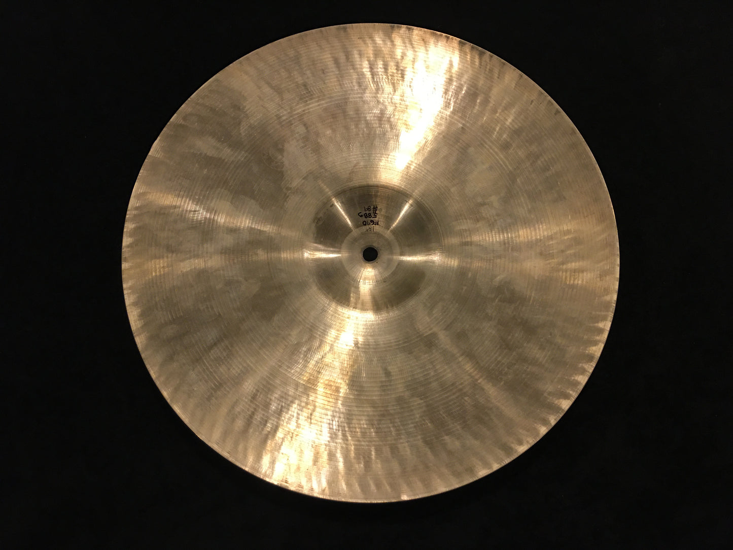 13" Vibra Zanchi Hi-Hat Single / Crash / Splash Cymbal 566g #690 *Video Demo*