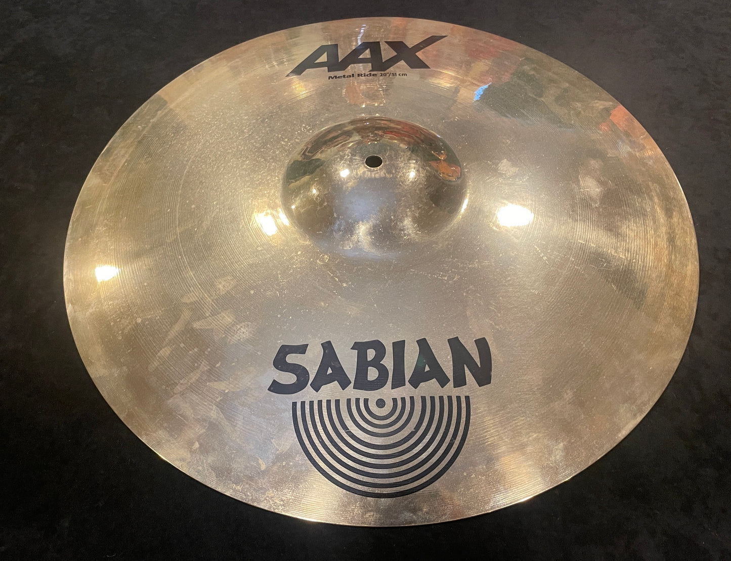 20" Sabian AAX Metal Ride Cymbal 3376g 22014XB