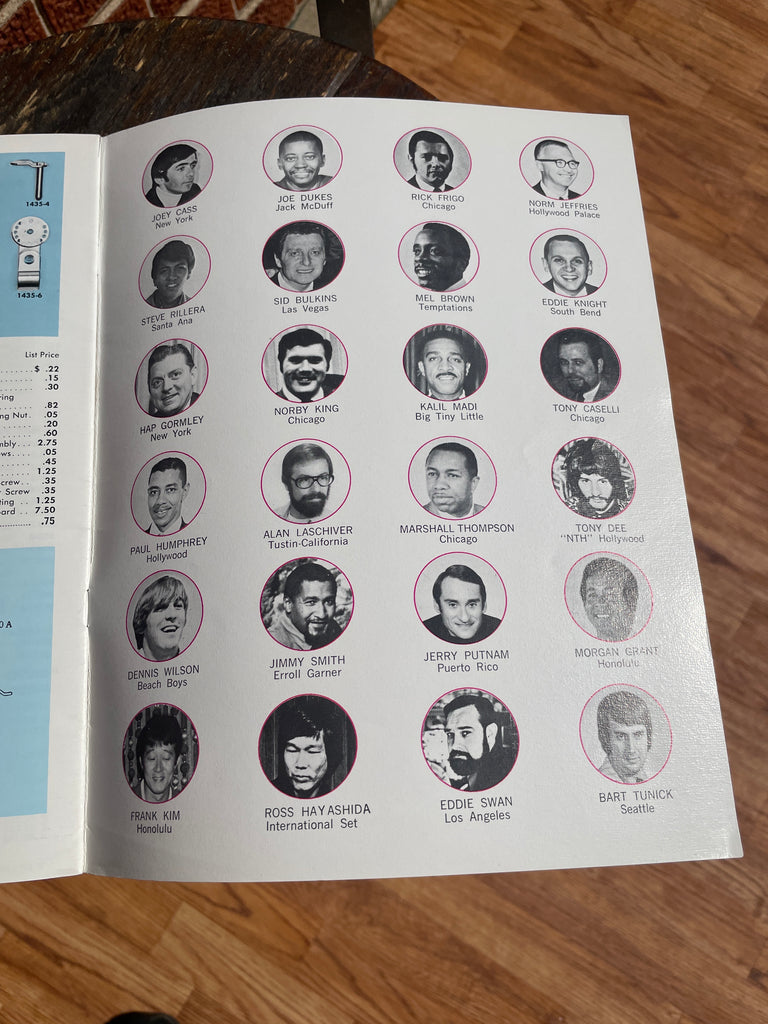 Vintage Camco Drum Catalog Kustom Era The Aristocrat Of Drums