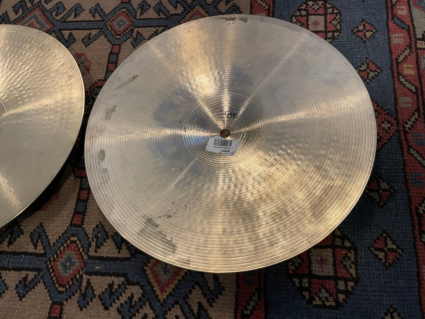 14" Zildjian A Armand Hi-Hat Cymbal Pair 996g/1260g A8007 *Video Demo*