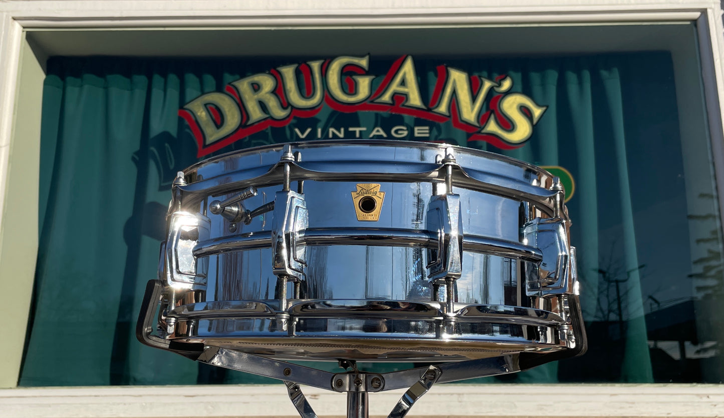 1967 Ludwig 5x14 LM400 Supraphonic Snare Drum