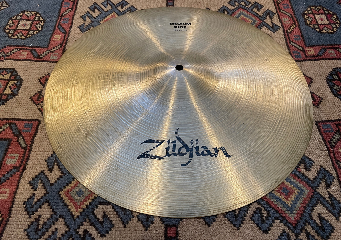 18" Zildjian A 1980s Medium Ride Cymbal 1746g