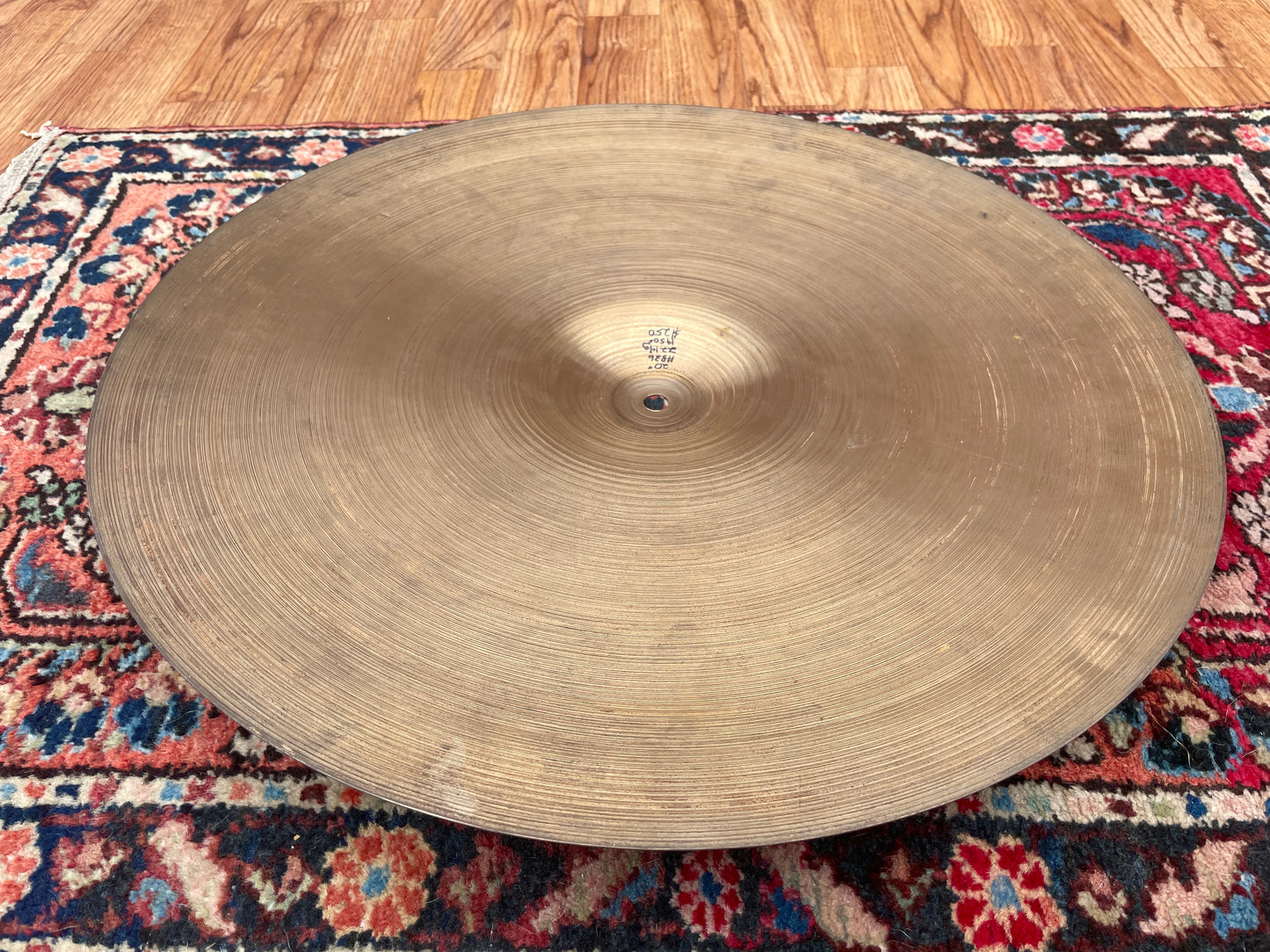 20" Zildjian A 1950s Small Stamp Ride Cymbal 2214g #836