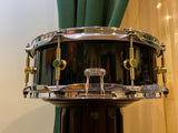 Canopus M-1450 8-Ply 5x14 Maple Snare Drum Black