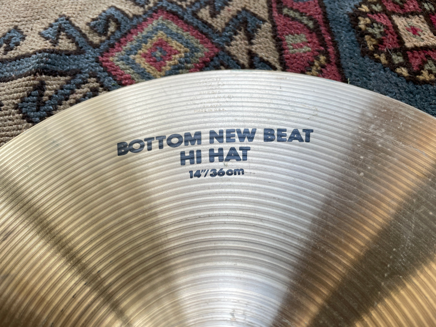 14" Zildjian A New Beat Hi-Hat Cymbal Pair 1046g/1408g *Video Demo*