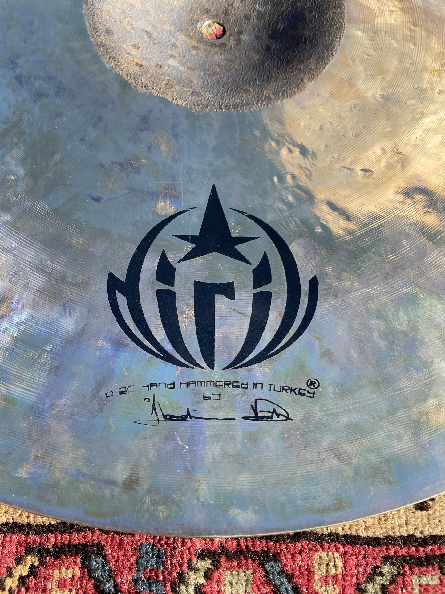 21" Diril Raw Bell Ride Cymbal 3182g