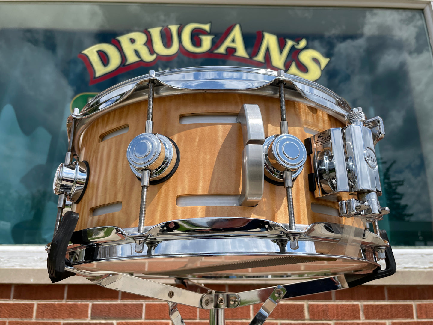 DW Collector's Series Acoustic EQ 6x14 Snare Drum Natural Drum Workshop