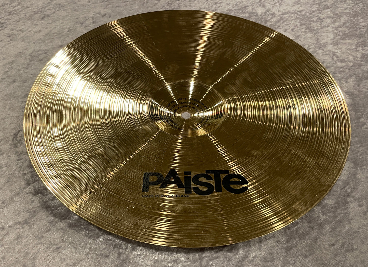 15" Paiste Sound Formula Thin Crash Cymbal 872g