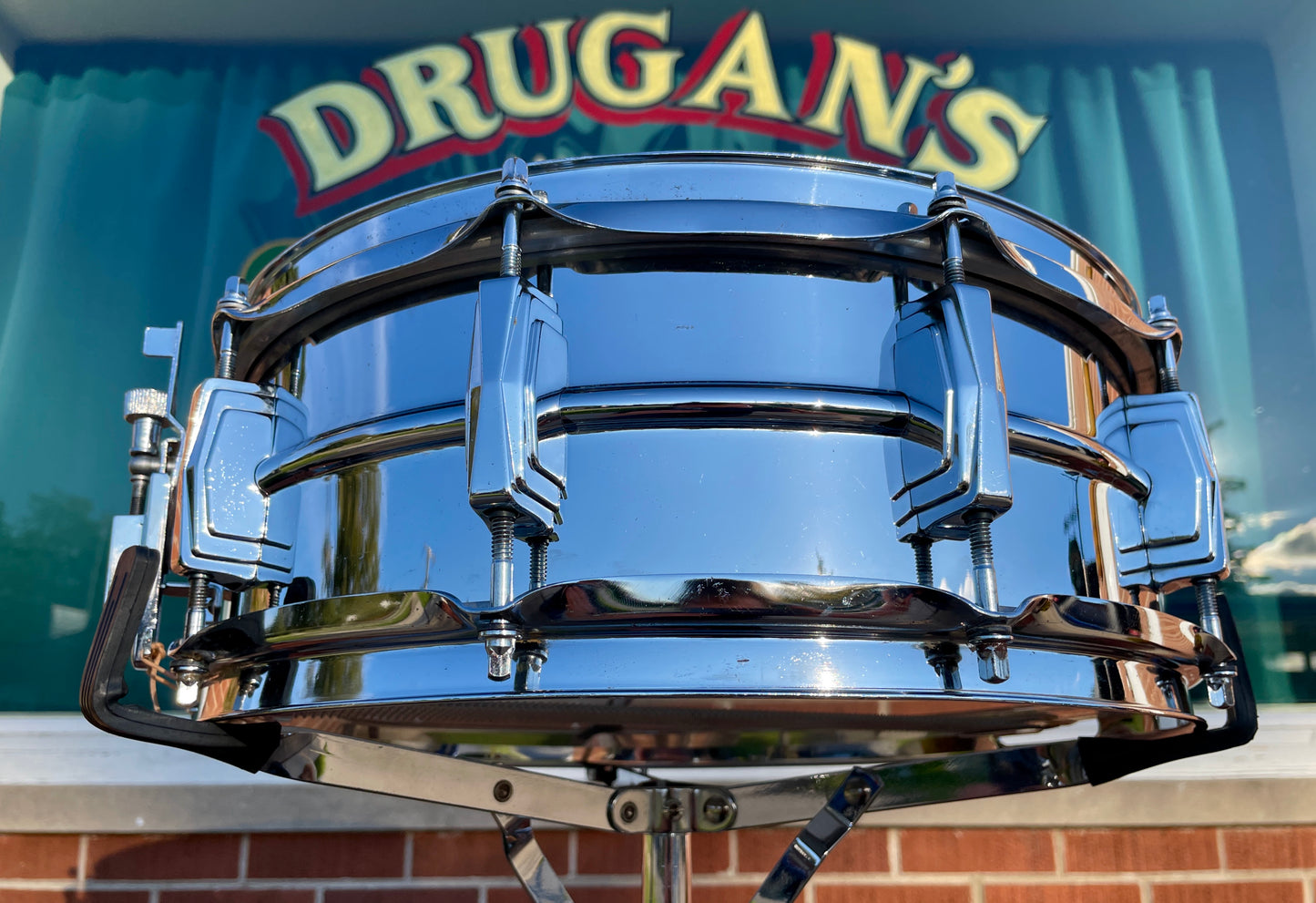 1970s Ludwig LM400 5x14 Supraphonic Snare Drum
