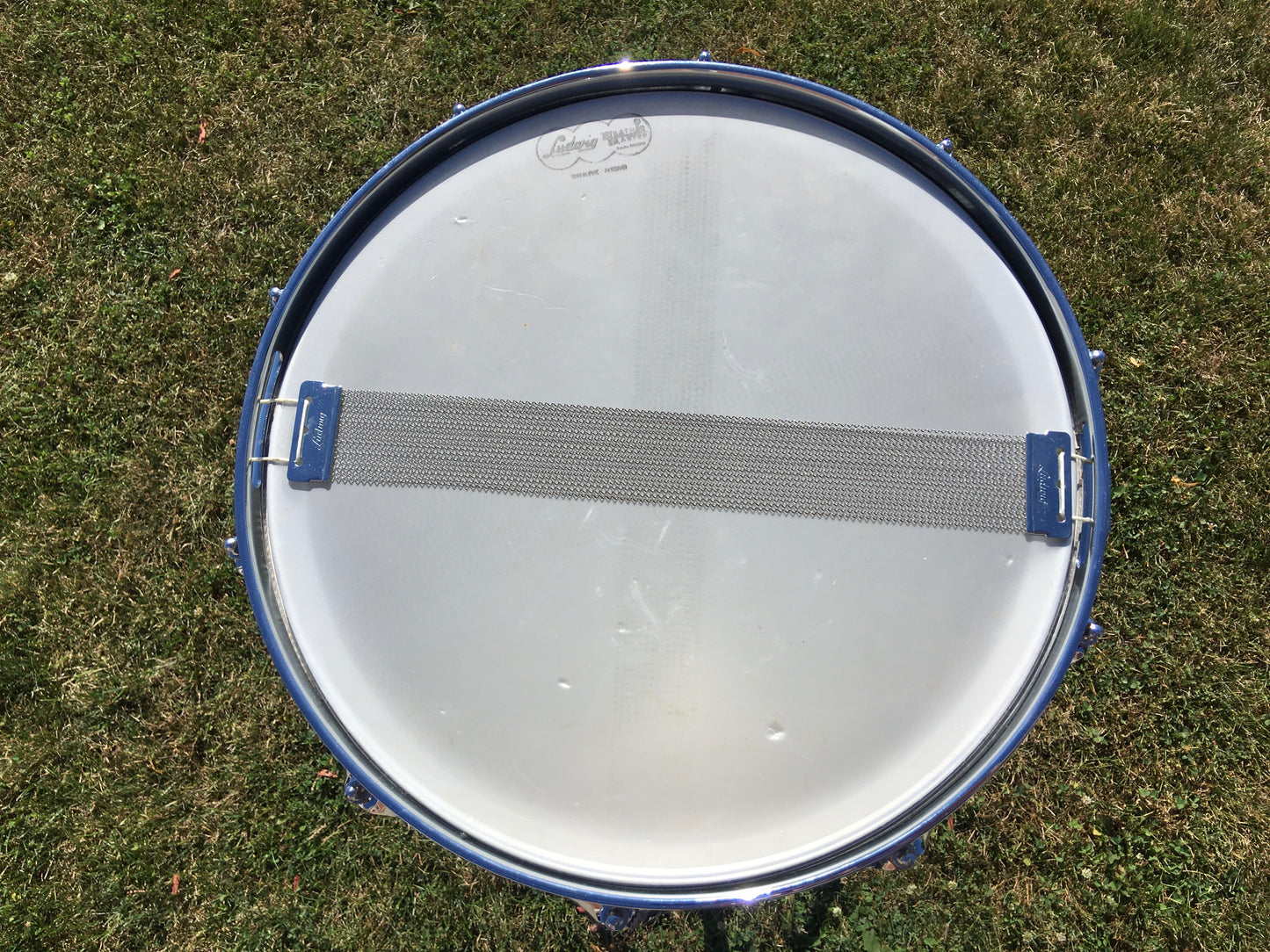 1965 Ludwig Supraphonic LM400 5x14 Snare Drum COB Hoops 100% Original #144XXX