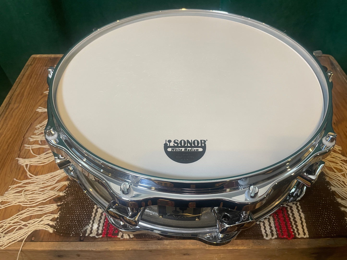 Sonor Delite Series 4x14 Snare Drum Silver Sparkle