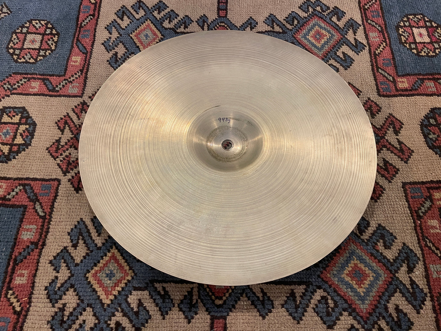 15" Zildjian A 1960s Hi-Hat Single / Small Crash Cymbal 948g #872