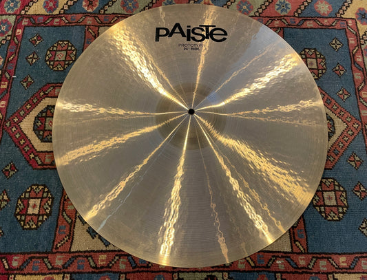 24" Paiste 2K2 Prototype Ride Cymbal 2002 3368g *Video Demo*