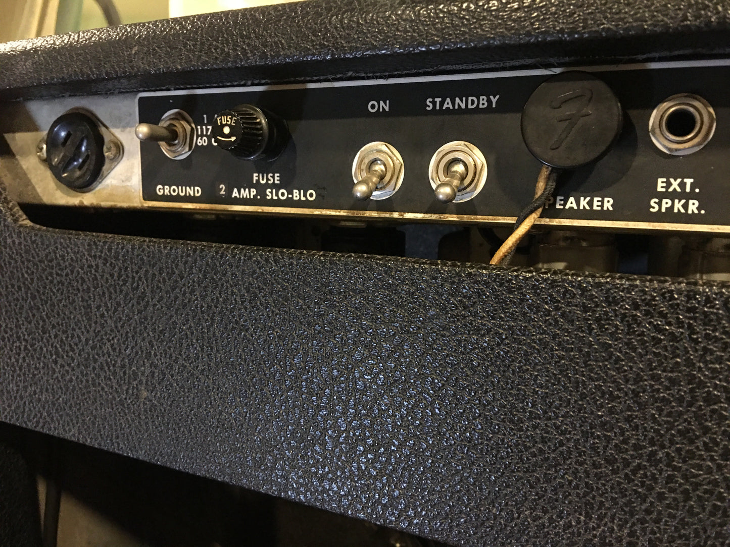 1969 Fender Deluxe Reverb Guitar Amplifier AB763