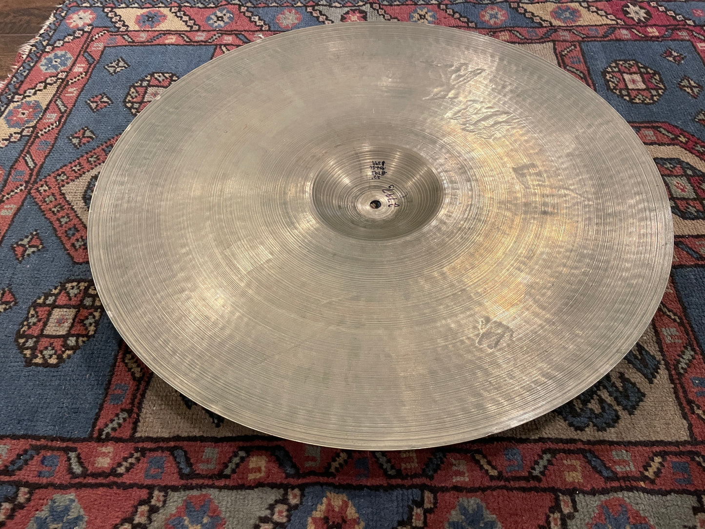 22" Zildjian A 1954-56 Large Block Stamp Ride Cymbal 2797g #793 *Video Demo*