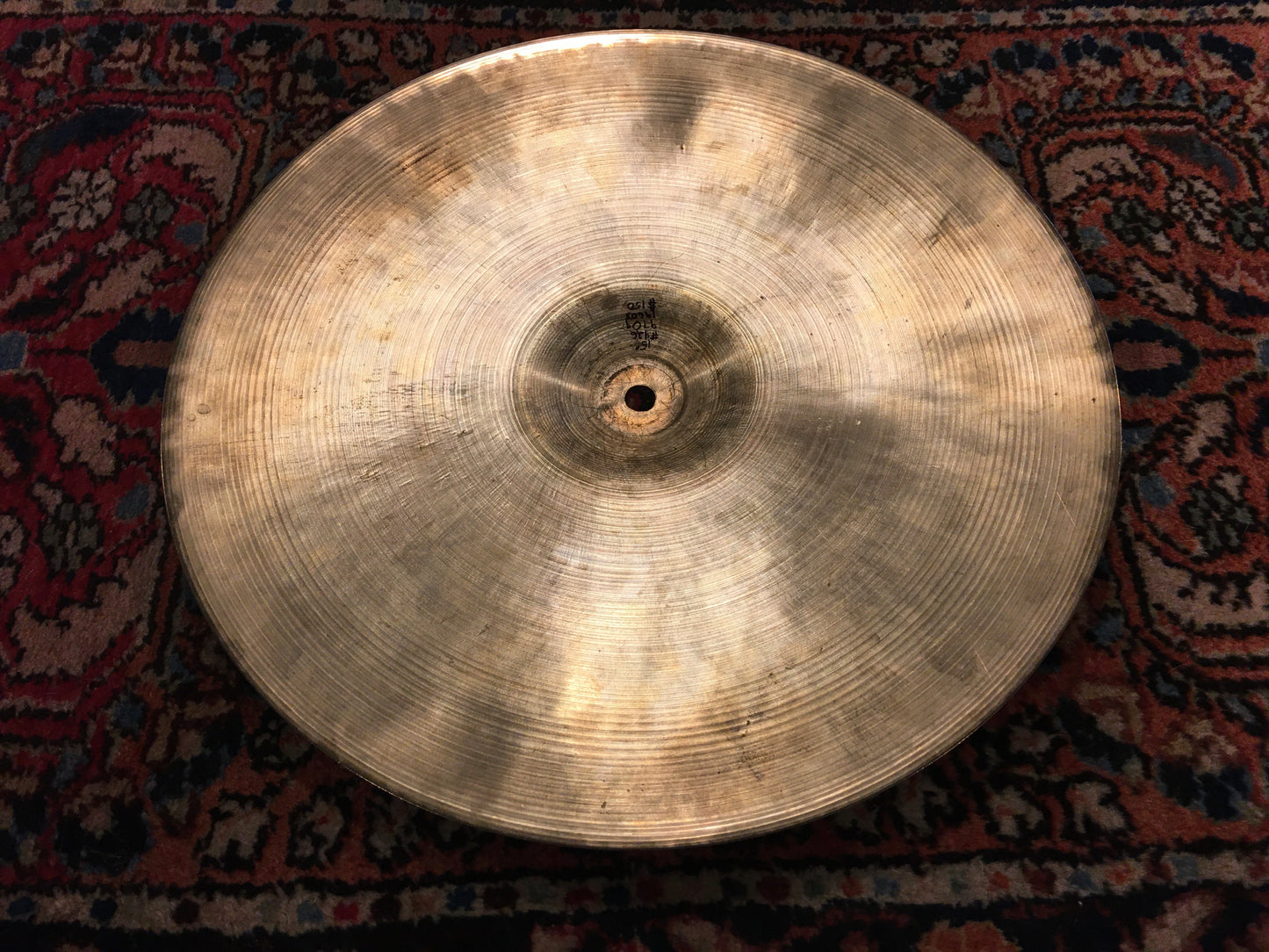 15" Zildjian A 1960s Hi-Hat Single / Crash / Splash Cymbal 970g #426