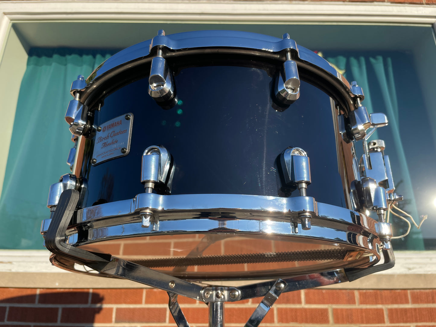 Yamaha 7x14 Birch Custom Absolute Snare Drum Black MIJ