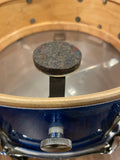 1960s Ludwig 5x14 Jazz Festival Snare Drum Blue Sparkle