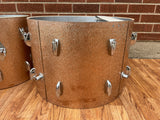 1960s Gretsch Progressive Jazz Drum Set Champagne Sparkle