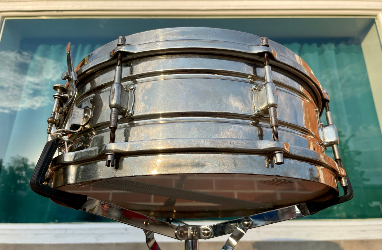 1920s Leedy 5x14 Multi Model Snare Drum Nickel Over Brass *Video Demo*