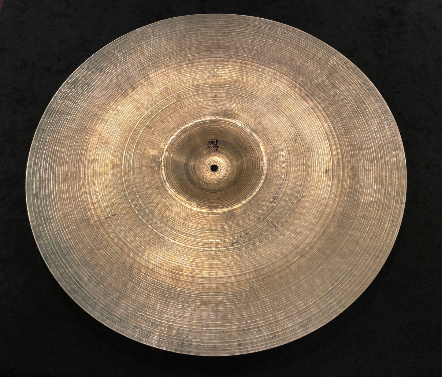 22" Zildjian A 1940s-50s Trans Stamp Ride Cymbal 2964g #700 *Video Sample*