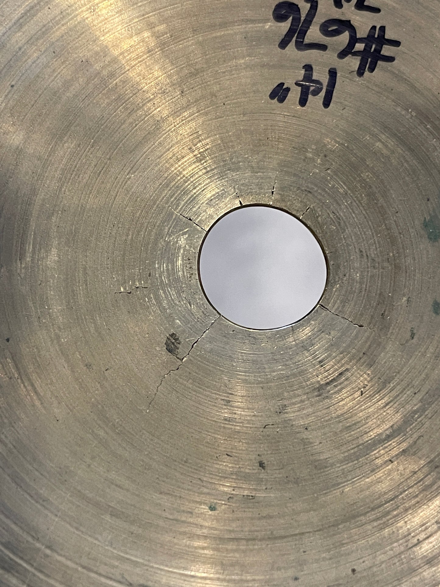 14" Zildjian K Istanbul 1959-66 Hi-Hat Single Cymbal 746g #676