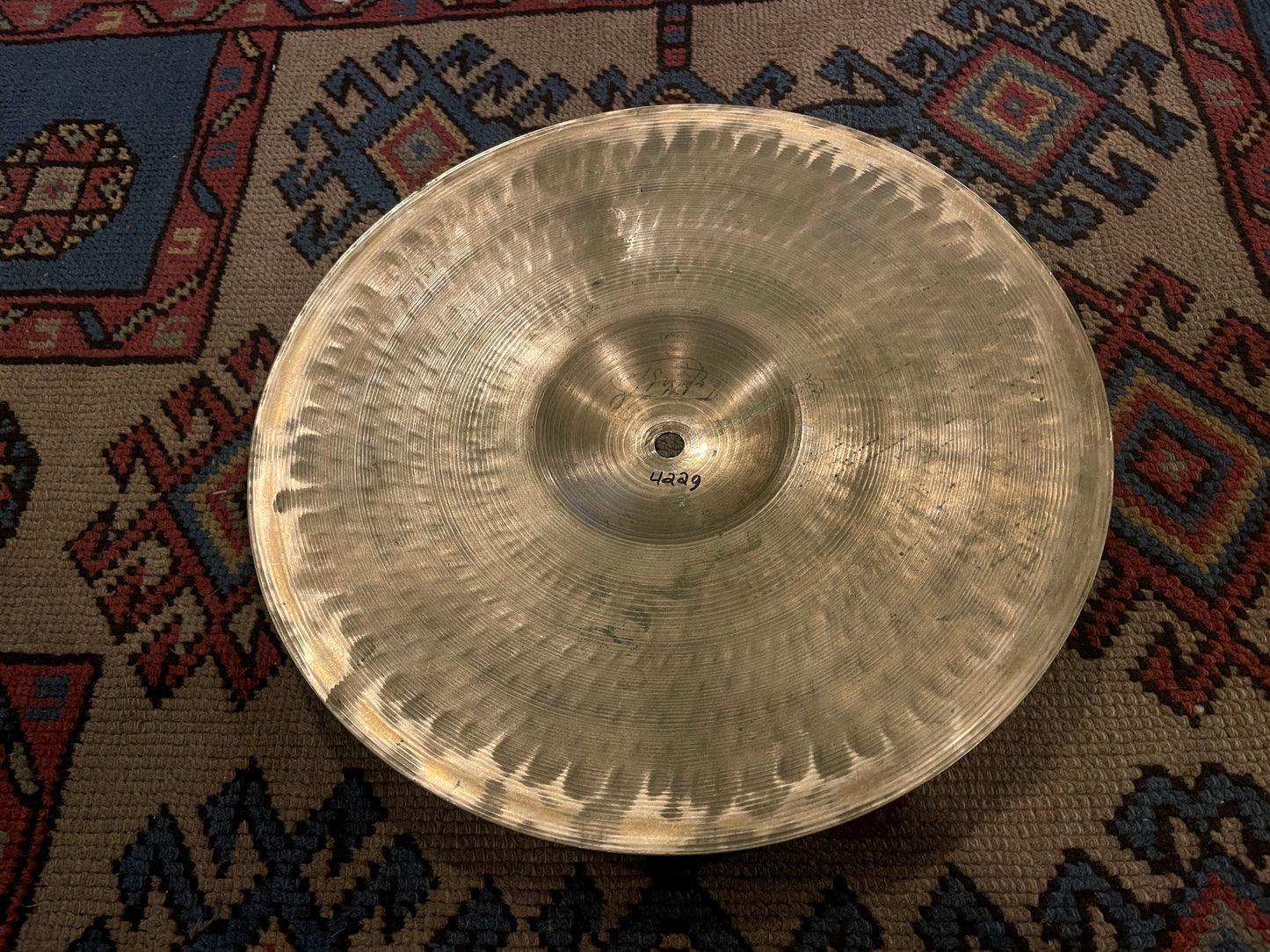 Vintage 12" Zildjian A 2nd / Pre-Trans Stamp Splash Cymbal 422g