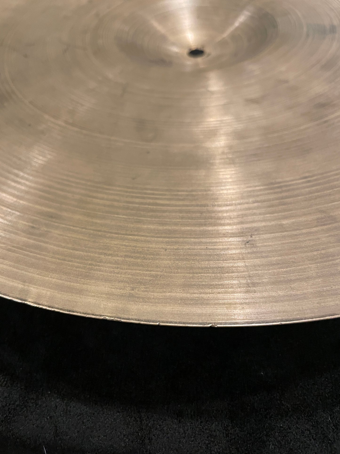 16" Zildjian A Trans Stamp Crash / Small Ride / Hi-Hat Bottom Cymbal 1484g #600