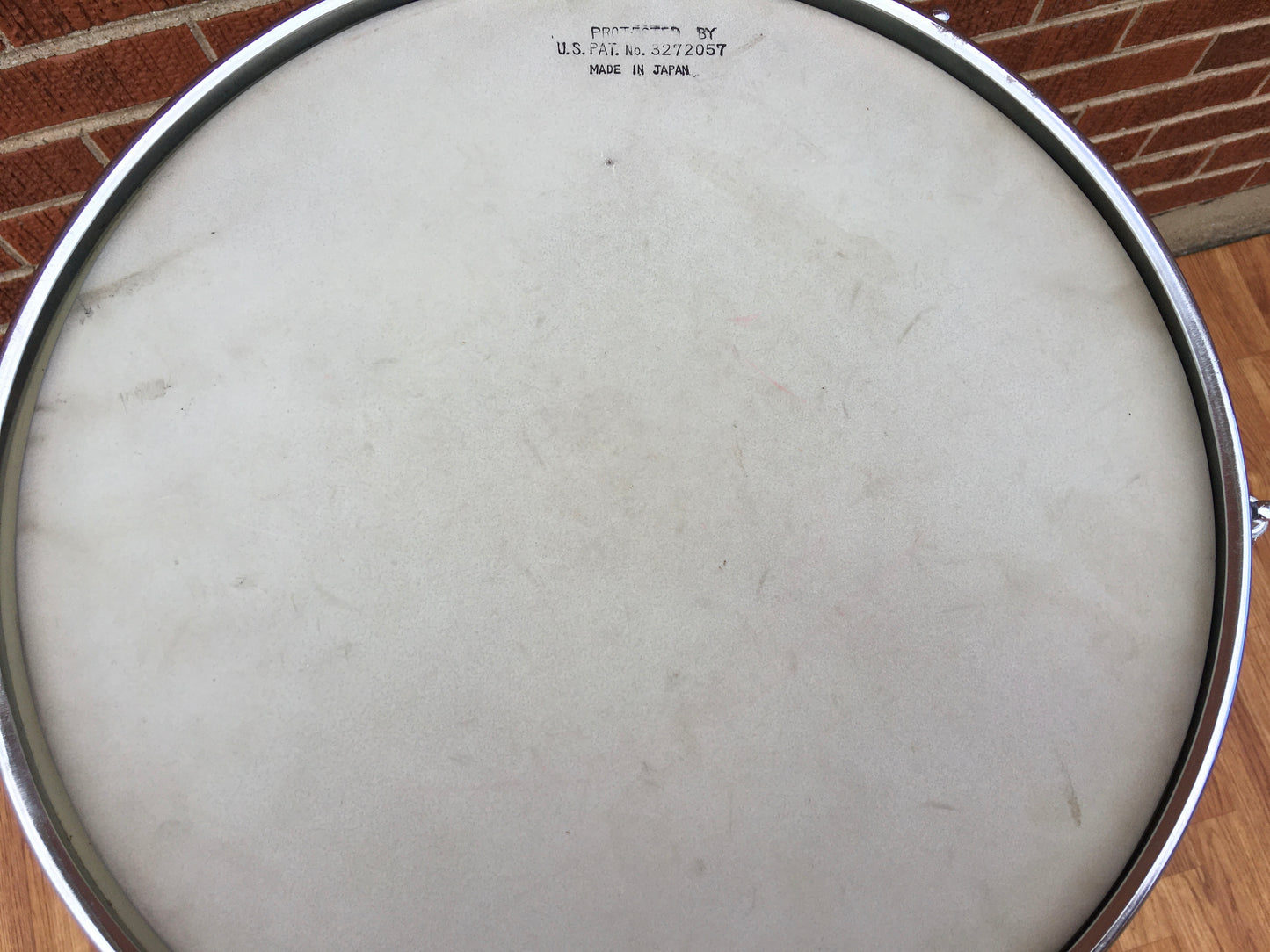 1960s Del Rey 9x13 MIJ Tom Drum - Blue/Gold Sparkle