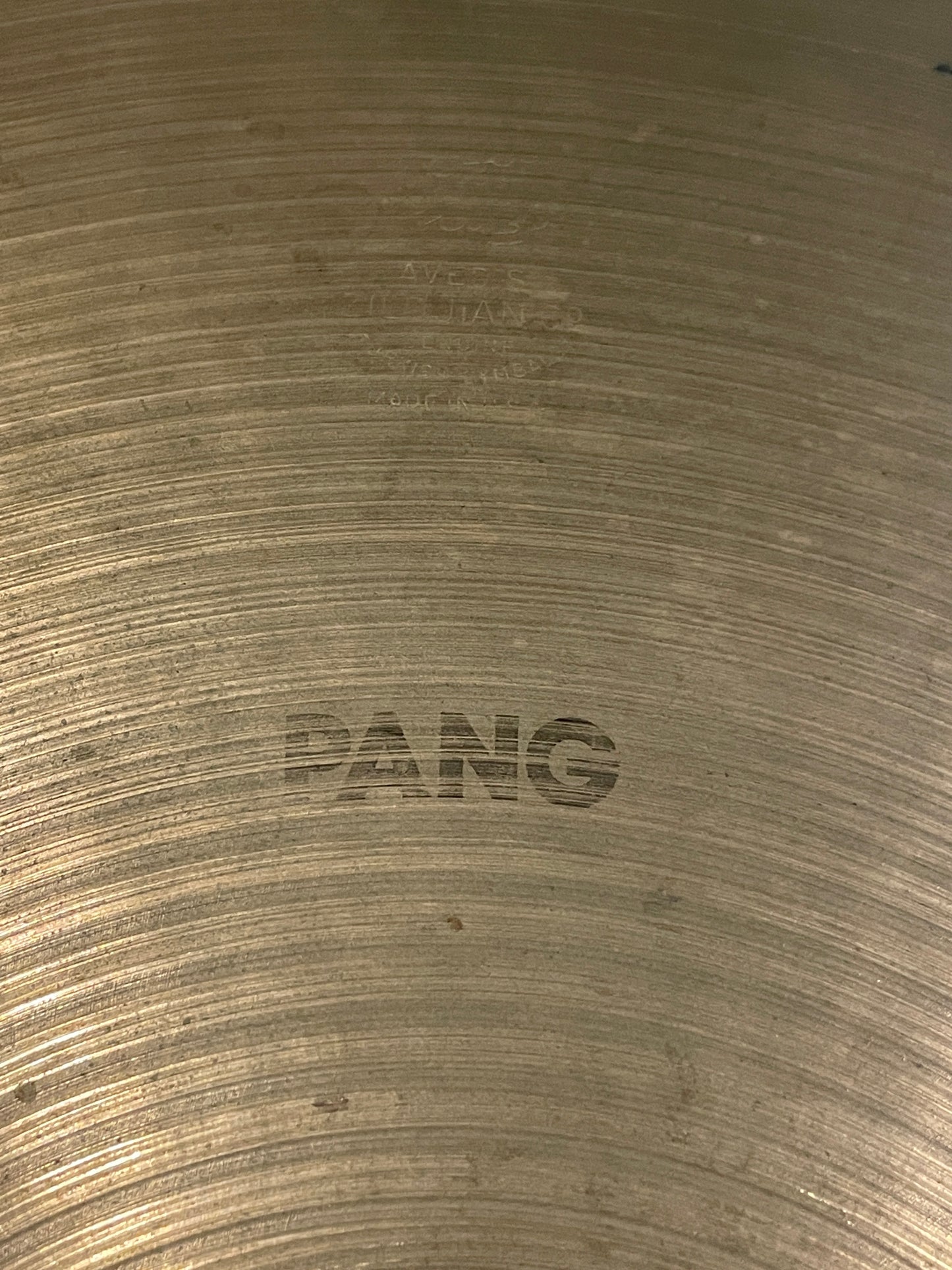 20" Zildjian A 1970s Pang Ride Cymbal 1971g  #781