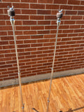 1960s Ludwig 1400 Flat Base Straight Cymbal Stand Pair (2 Pcs.)