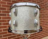 1960s Ludwig 9x13 Tom Drum Silver Sparkle