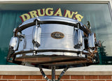 1960s Slingerland No. 130 Gene Krupa 5x14 Sound King Chrome Over Brass Snare Drum w/ Zoomatic Strainer