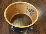 1970s Slingerland 9x13 Tom Drum Shell Black