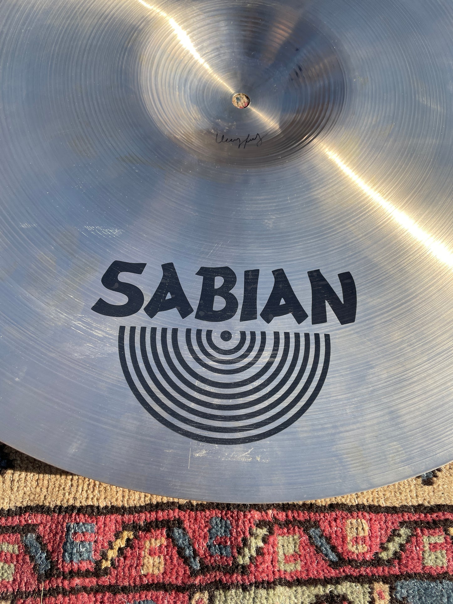 21" Sabian Hand Hammered HH Vintage Ride Cymbal 2258g