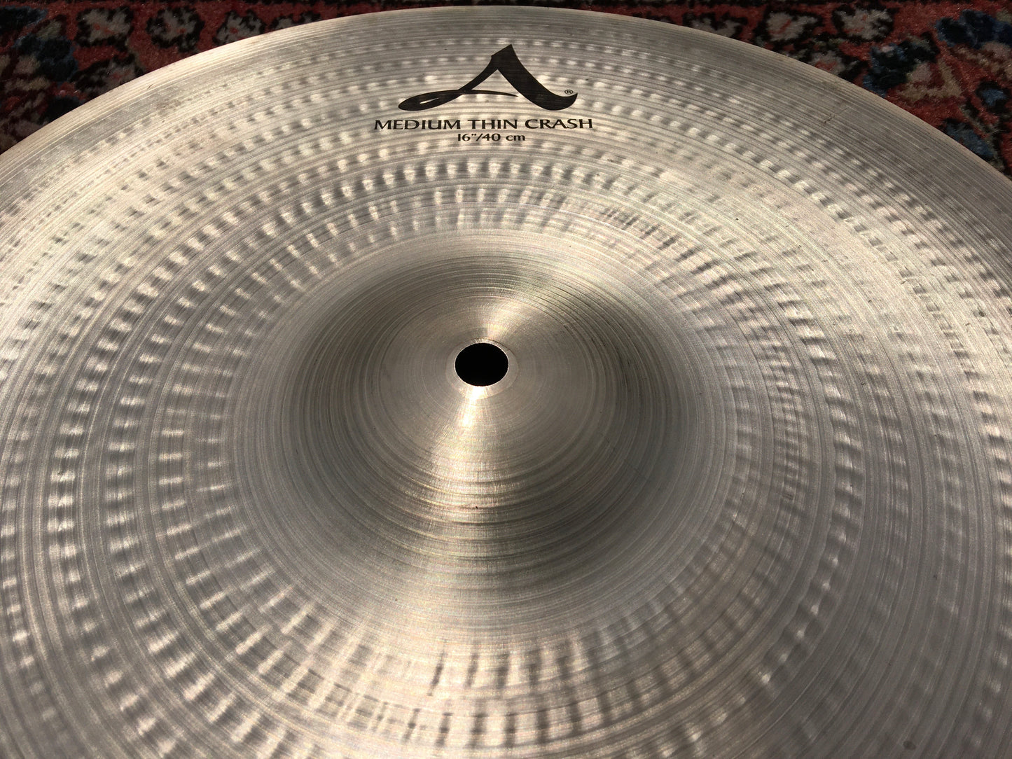 16" Zildjian A Medium Thin Crash Cymbal 1032g #611